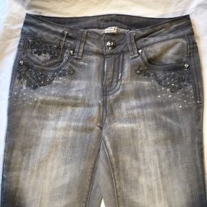 Cache jeweled jeans